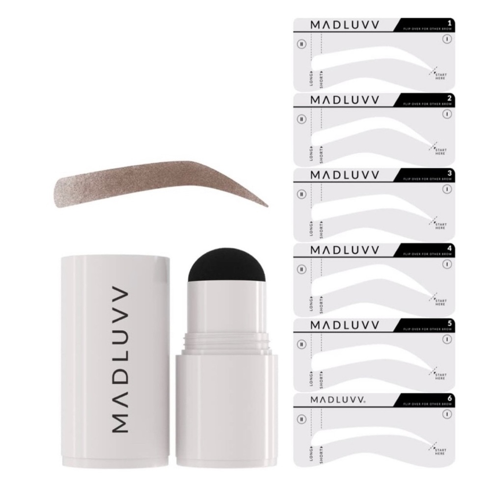 Madluvv brow stamp | soft brown